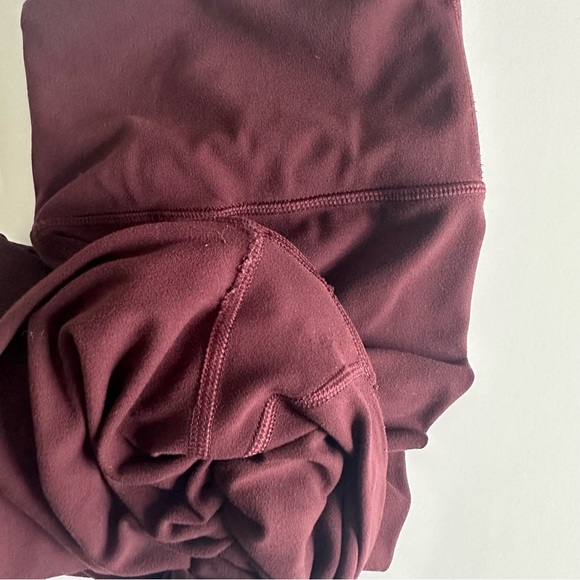 Athleta Elation Burgundy 7/8 legging - Picture 5 of 5